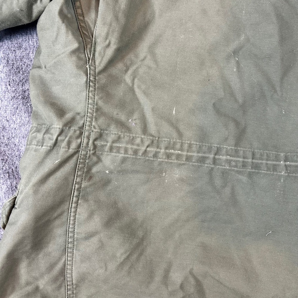 US Military M65 Field Jacket OG-107 Men Medium Reg w/Liner Cold Weather Coat 80s - Picture 8 of 10